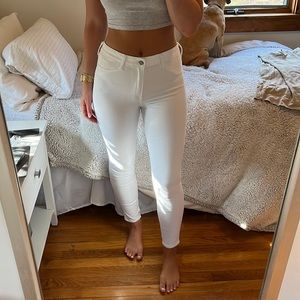 Hollister White “Jeggings” Jeans